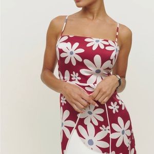 Reformation silk dress